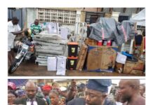 Oyo South Senator, Alli Donates Medical Equipment to Ibadan PHC