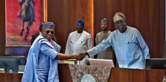President Tinubu Swears In Prince Ayodeji Abass Aleshinloye as FCC Oyo State