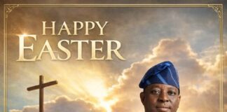 Olatunji Felicitates Christians On Easter, Urges Love, Prayers for National Development
