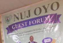 Lam-Adesina’s Son Unveils Education, Healthcare Reforms Agenda at NUJ Oyo Forum