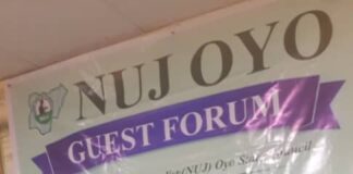 Lam-Adesina’s Son Unveils Education, Healthcare Reforms Agenda at NUJ Oyo Forum