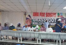2027: AWA Launches Grassroots Structure to Drive Tinubu’s Re-Election, His Senatorial Ambition Campaign (PHOTOS)
