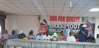2027: AWA Launches Grassroots Structure to Drive Tinubu’s Re-Election, His Senatorial Ambition Campaign (PHOTOS)