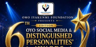 OYSMA 2026: OIKF to Honour Oba Oloro of Oro, Actress Adegbola, Akinyele Council Boss, Others