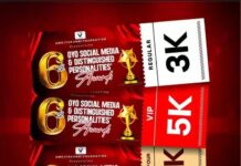 CountDown: Tickets for Glamorous 6th Social Media & Distinguished Personalities Awards Still Available