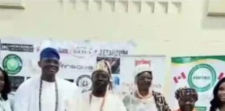 Shona-Aluko Inaugurates AOFSAIC Canada Chapter
