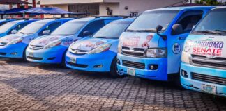 2027: ‘Odidiomo’ Rolls Out Vehicles to Aid Grassroots Election Campaigns