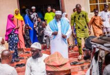 ‘Odidiomo’ Worships with Felele Central Mosque Muslim Faithful, Donates #5M