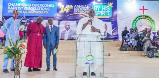 ‘Odidiomo’ Seeks Partnership Between Church, Political Class, Donates N10M to Support Ibadan Baptist Conference