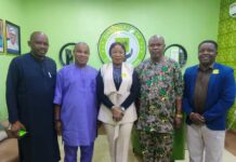 Demola Babalola, Team Pay Thank You Visit to Adron Homes for Support During NUJ Tenure