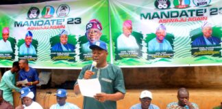 Mandate’23 Mobilises Grassroots Support for APC Victory, Rewards Ward Coordinators in Oyo