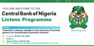 Reforms: CBN Reiterates Commitment To Inclusive Financial System, Sustainable Economic Growth